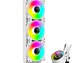 Refrigeración Liquida Coolmoon Icemoon 360 ARGB, LGA 1851, AM5, Color Blanco - Miniatura 1