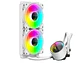 Refrigeración Liquida Coolmoon Icemoon 240 ARGB, LGA 1851, AM5, Color Blanco - Miniatura 1