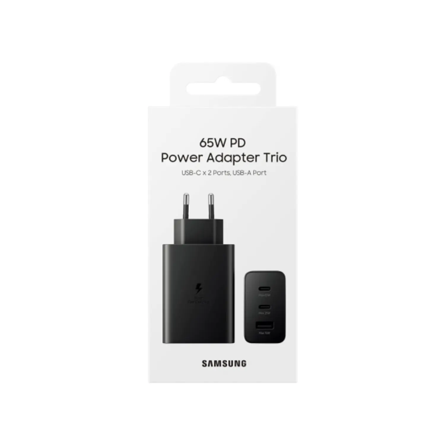 Cargador Samsung 65w, Color Negro 1