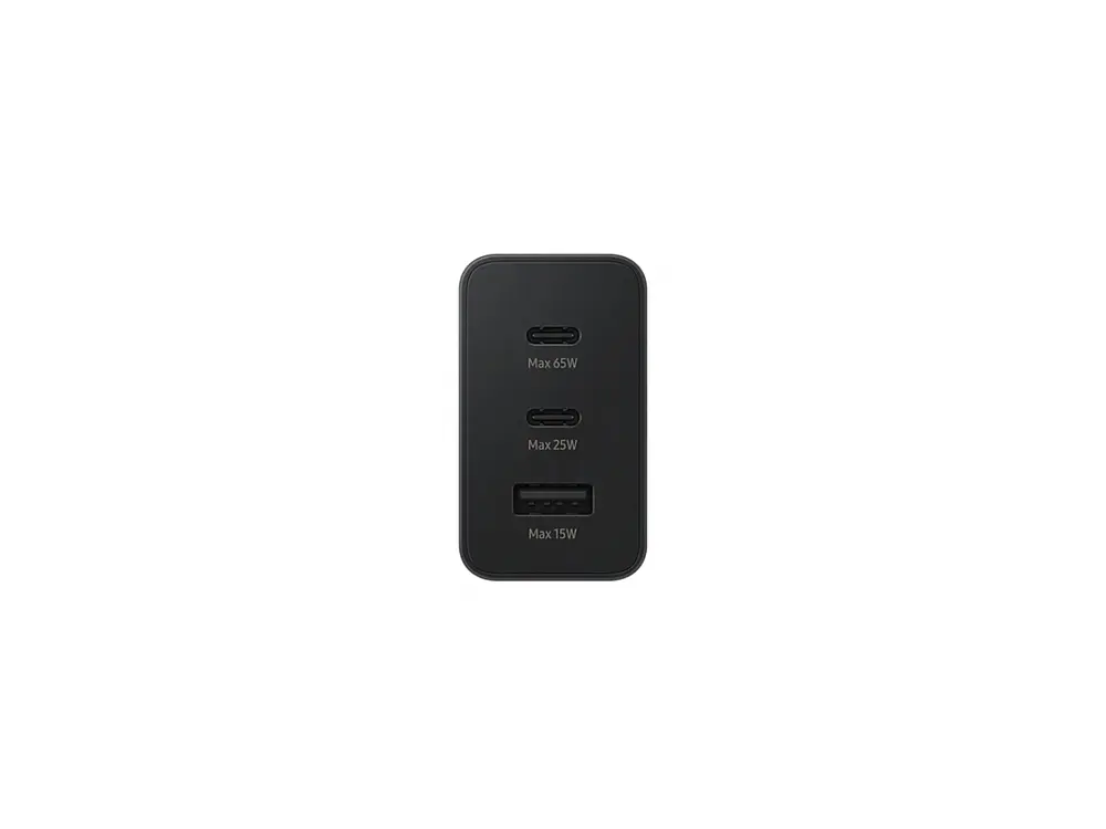 Cargador Samsung 65w con Cable + Cable USB-C a USB-C, Color Negro 4