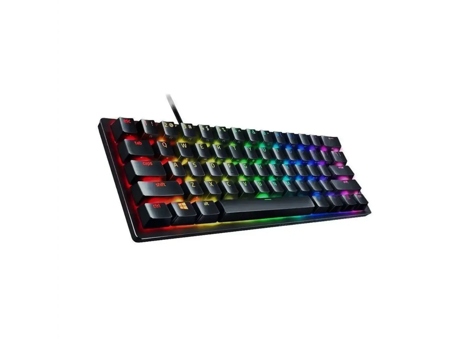Teclado Razer Huntsman Mini Negro, Switch Purple, 60%, Español 2