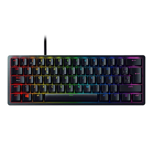 Teclado Razer Huntsman Mini Negro, Switch Purple, 60%, Español