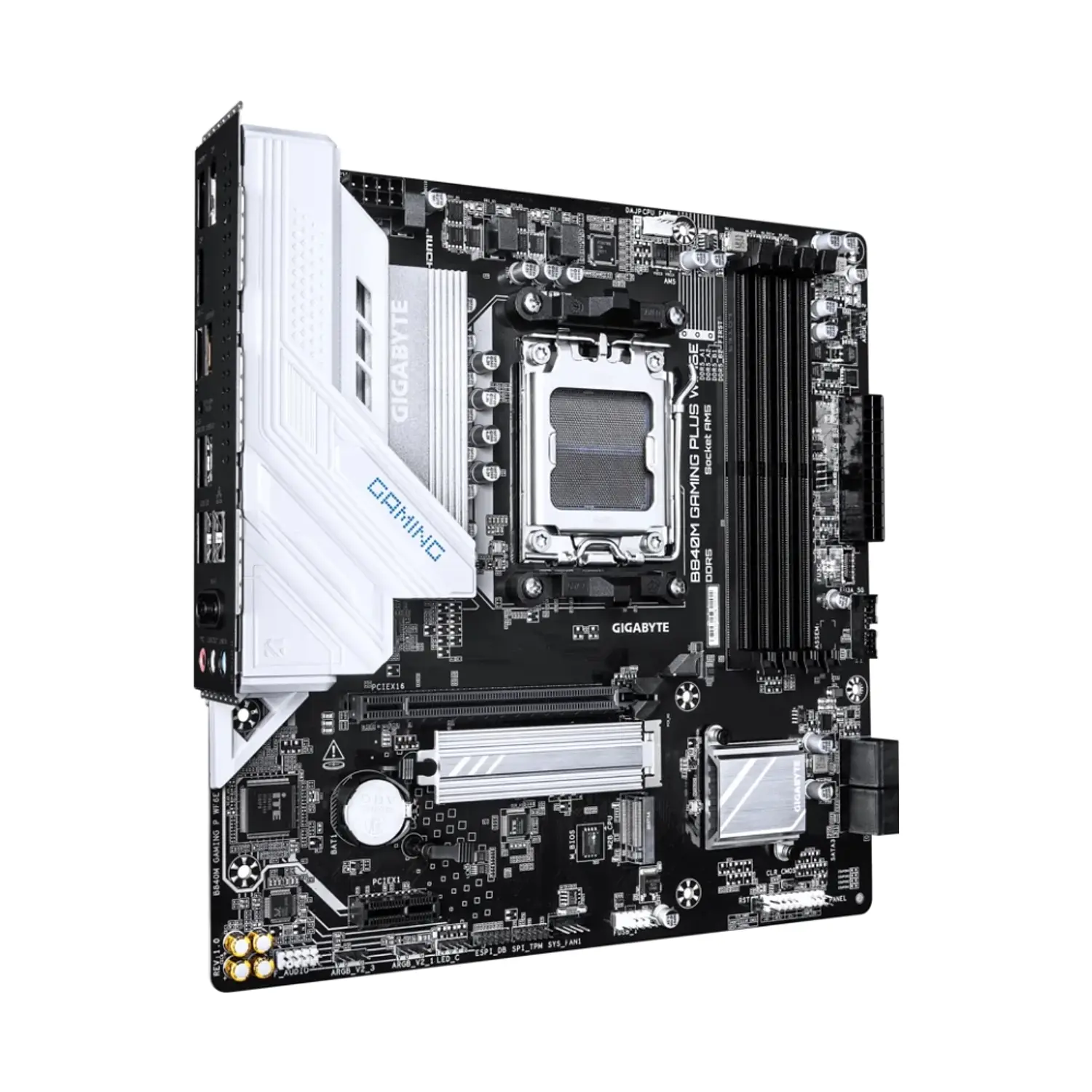 Placa Madre AMD Gigabyte B840M GAMING PLUS WIFI6E, AM5 , DDR5 3