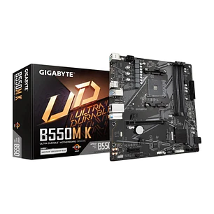 Placa Madre AMD Gigabyte B550M K, AM4, DDR4