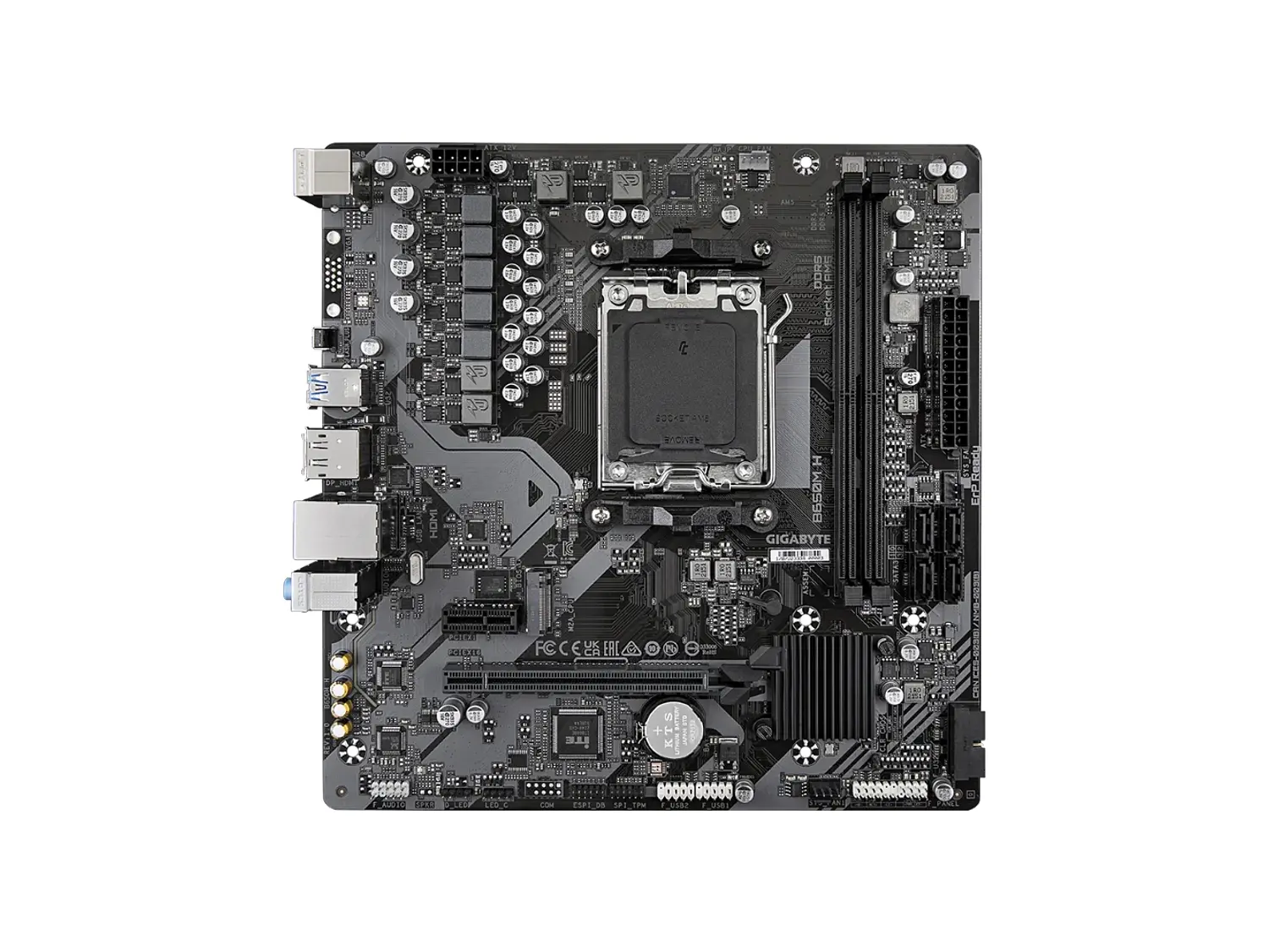 Placa Madre AMD Gigabyte B650M H, AM5, DDR5 2