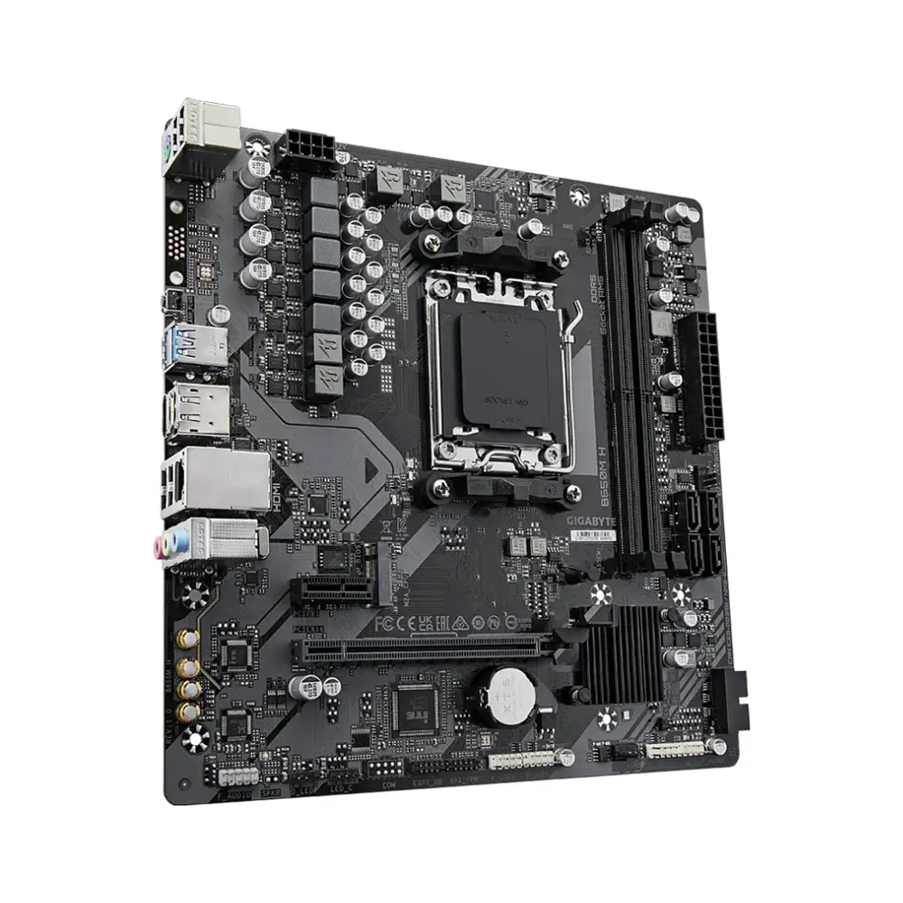 Placa Madre AMD Gigabyte B650M H, AM5, DDR5 3