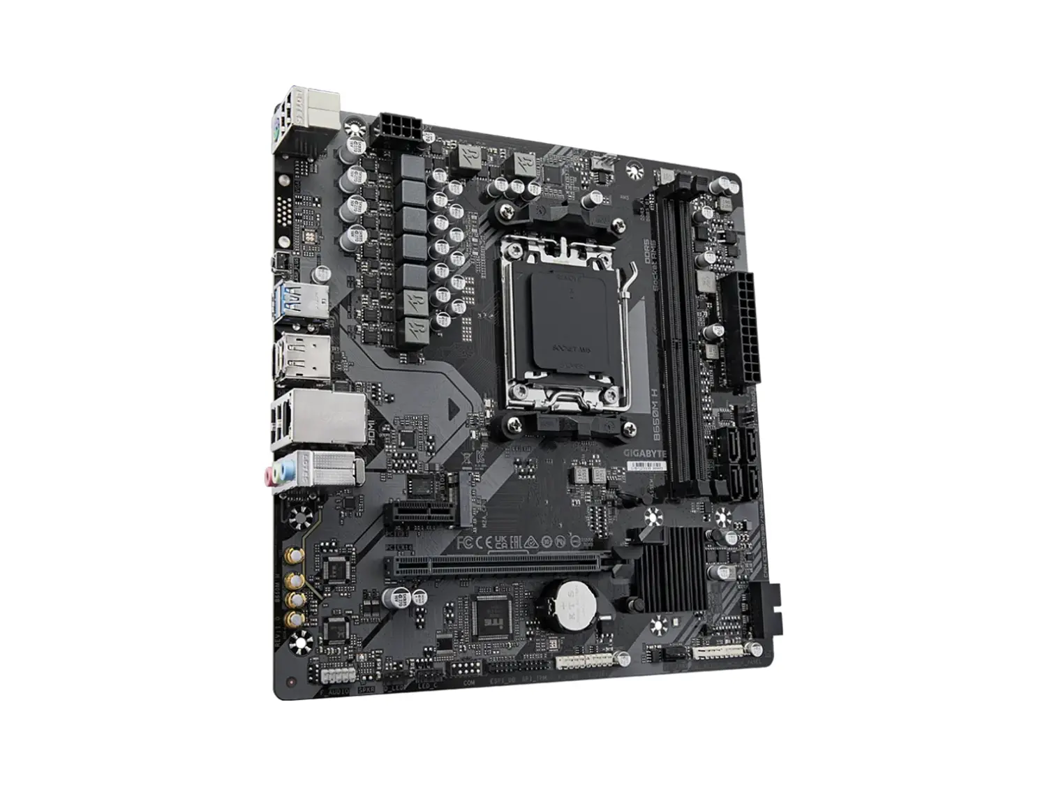Placa Madre AMD Gigabyte B650M H, AM5, DDR5 3