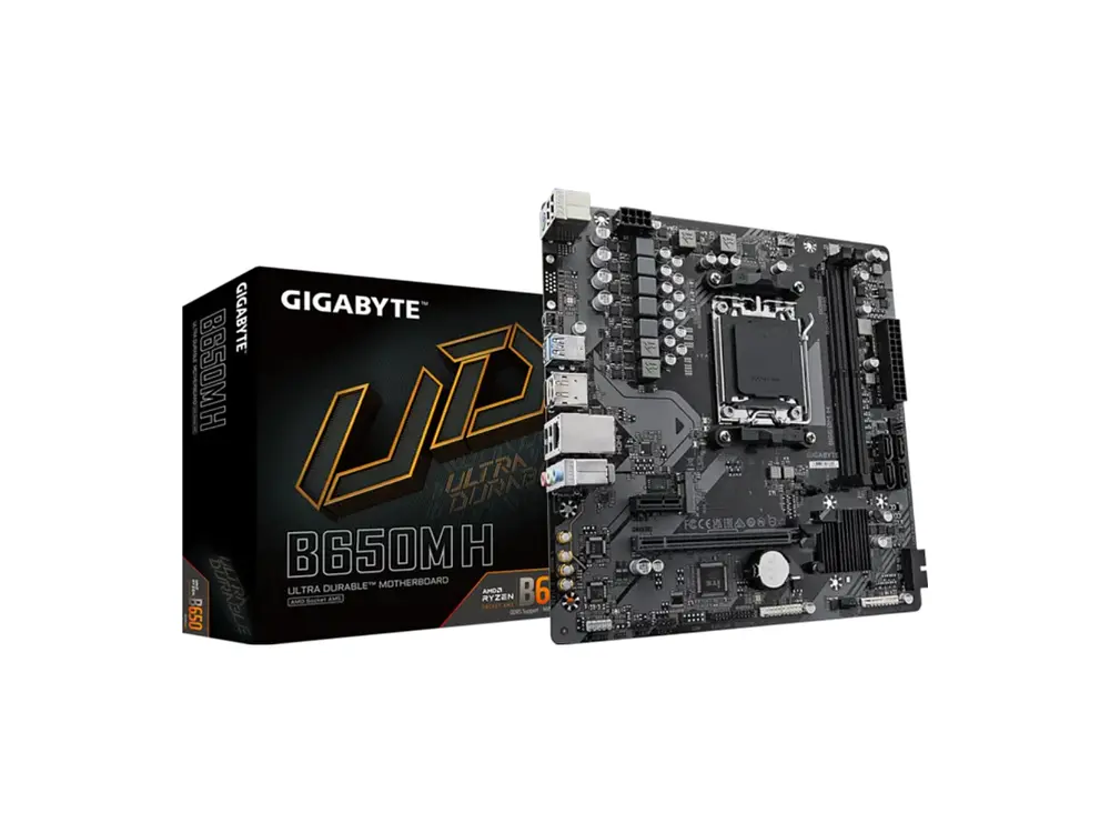 Placa Madre AMD Gigabyte B650M H, AM5, DDR5 1