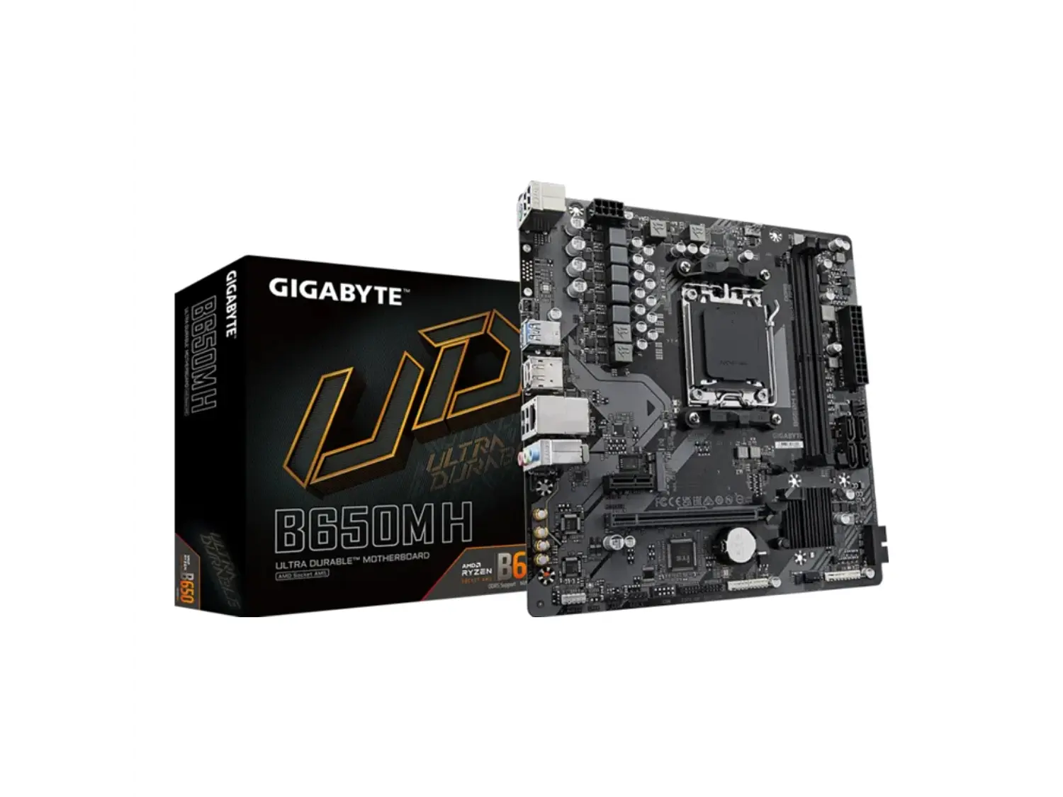 Placa Madre AMD Gigabyte B650M H, AM5, DDR5 1