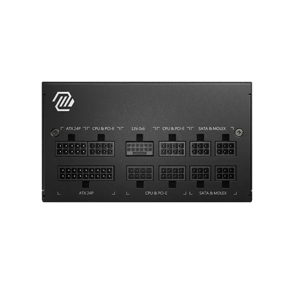 Fuente de Poder MSI MAG A850GLS PCIE5, 850W, 80 Plus Gold 2