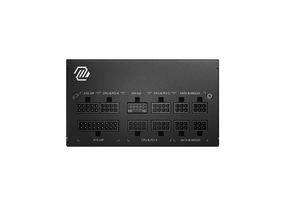 Fuente de Poder MSI MAG A850GLS PCIE5, 850W, 80 Plus Gold 2