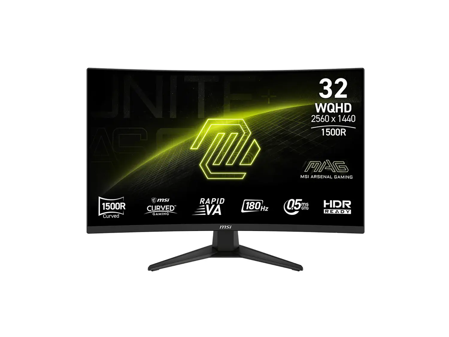 Monitor MSI MAG 321CQF E18 31.5″ WQHD 2K 180Hz Curvo 1