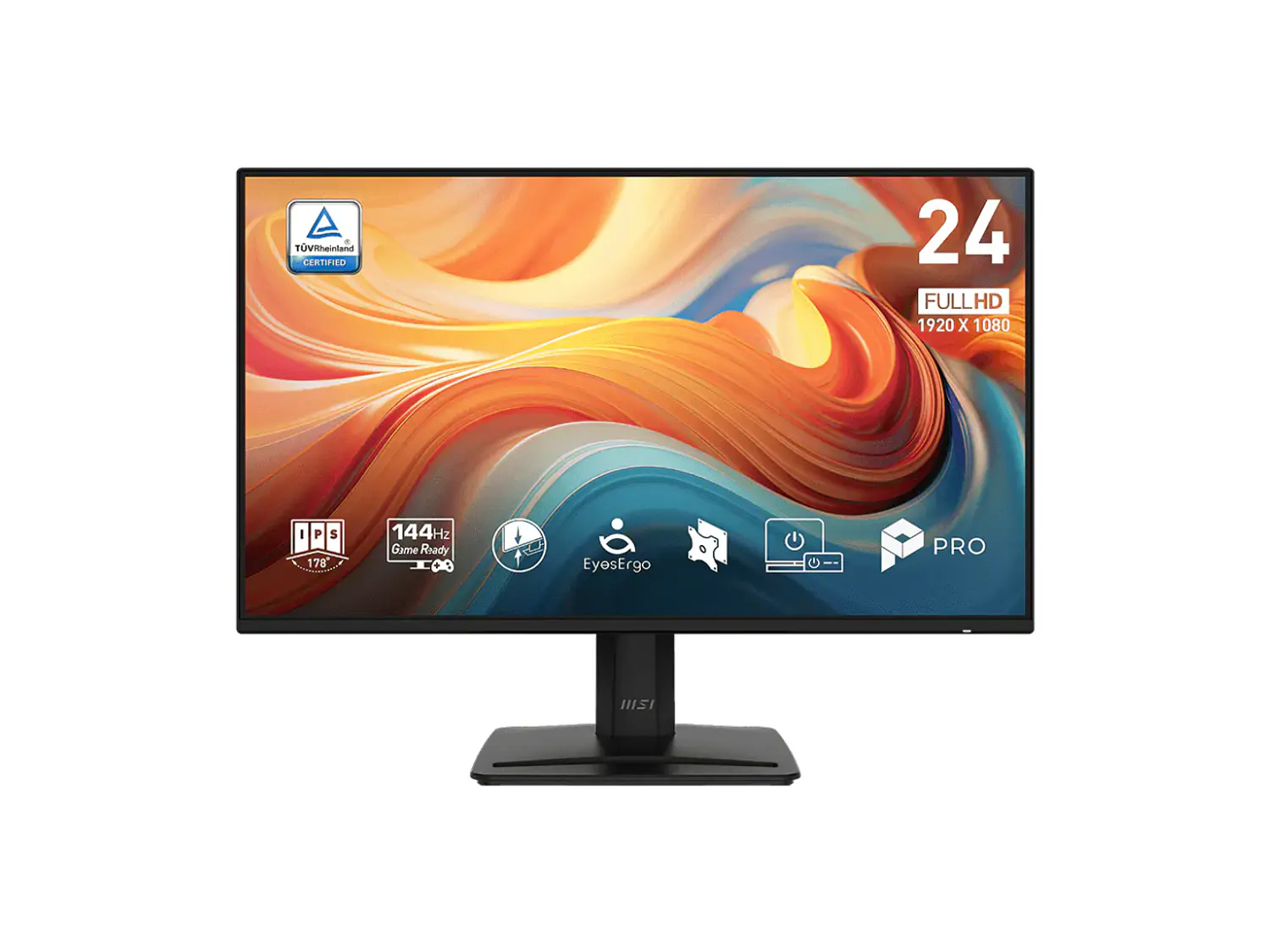 Monitor MSI PRO MP242 E14A 23.8″ IPS 144Hz FHD 1