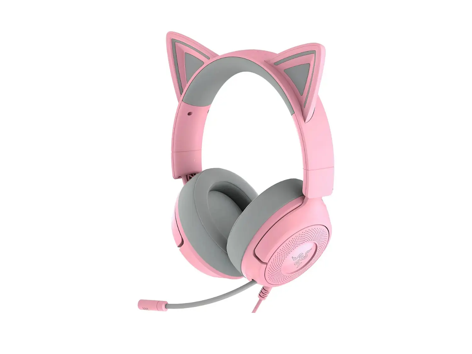 Audifono Gamer Razer Kraken Kitty V3 X Quartz 2