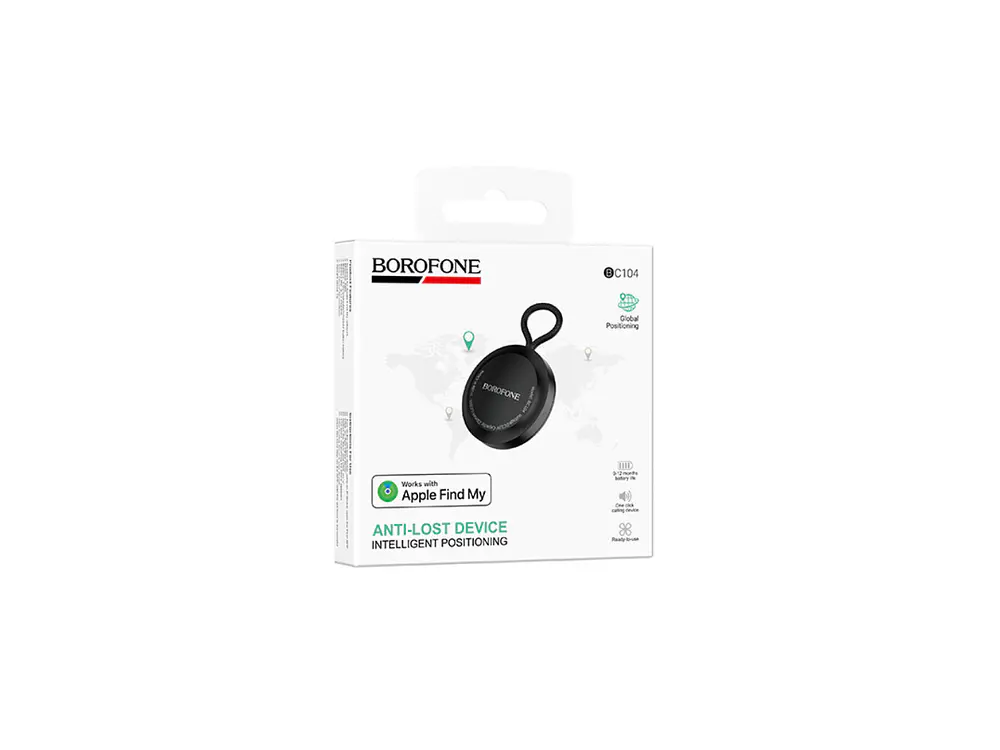 Localizador GPS Borofone BC104 compatible con APPLE Find My 1