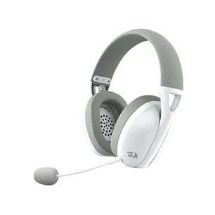 Audífonos Gamer Redragon Ire Pro H848G Wireless 2.4 GHz + Bluetooth + USB-C Blanco/Gris para PC y PS5