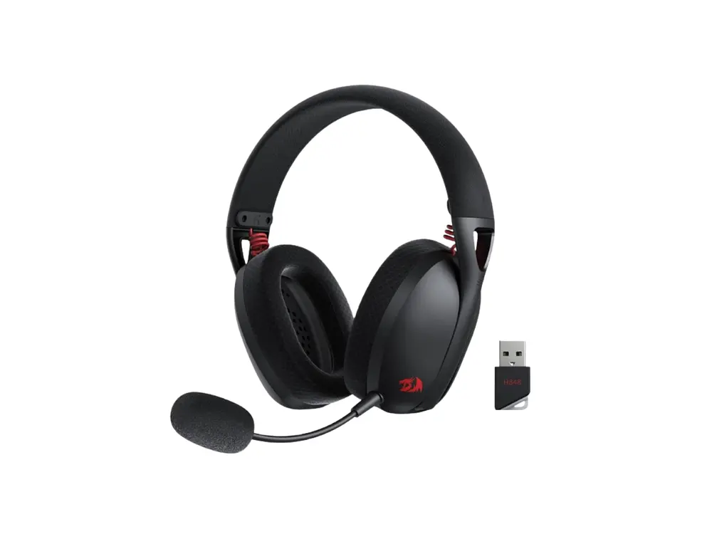 Audífonos Gamer Redragon Ire Pro H848 Wireless 2.4 GHz + Bluetooth + USB-C para PC y PS5 2