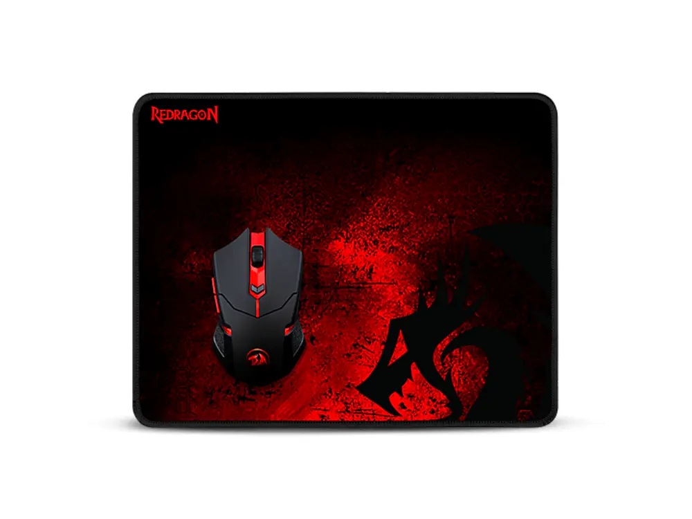 Kit Redragon Mousepad + Mouse Inalambrico M601WL 1