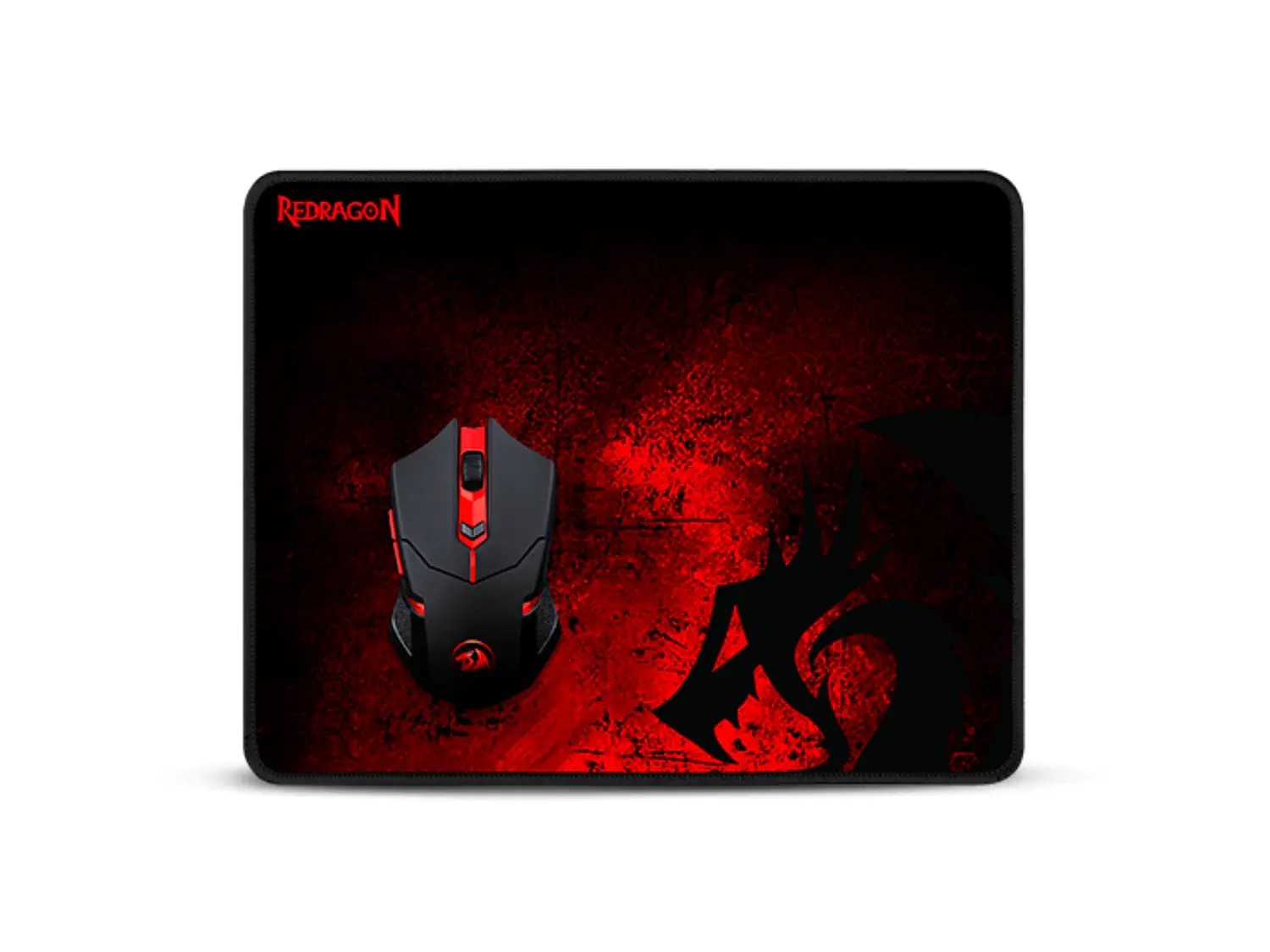 Kit Redragon Mousepad + Mouse Inalambrico M601WL 1