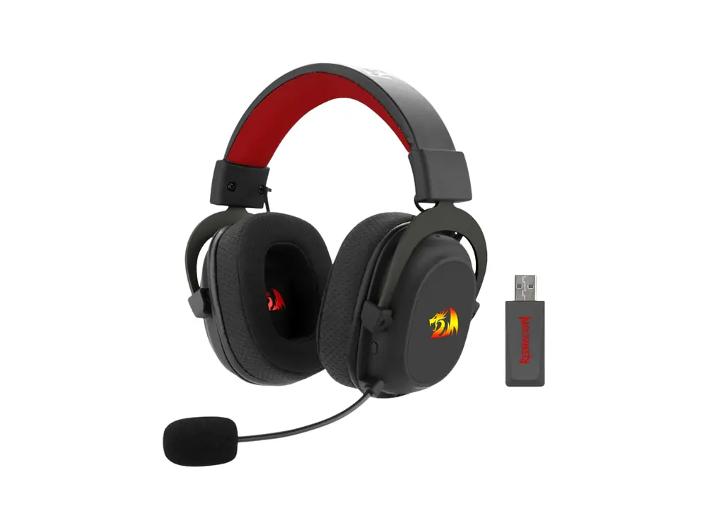 Audífonos Gamer Redragon Zeus H510-PRO Wireless Bluetooth con Micrófono Negro 1