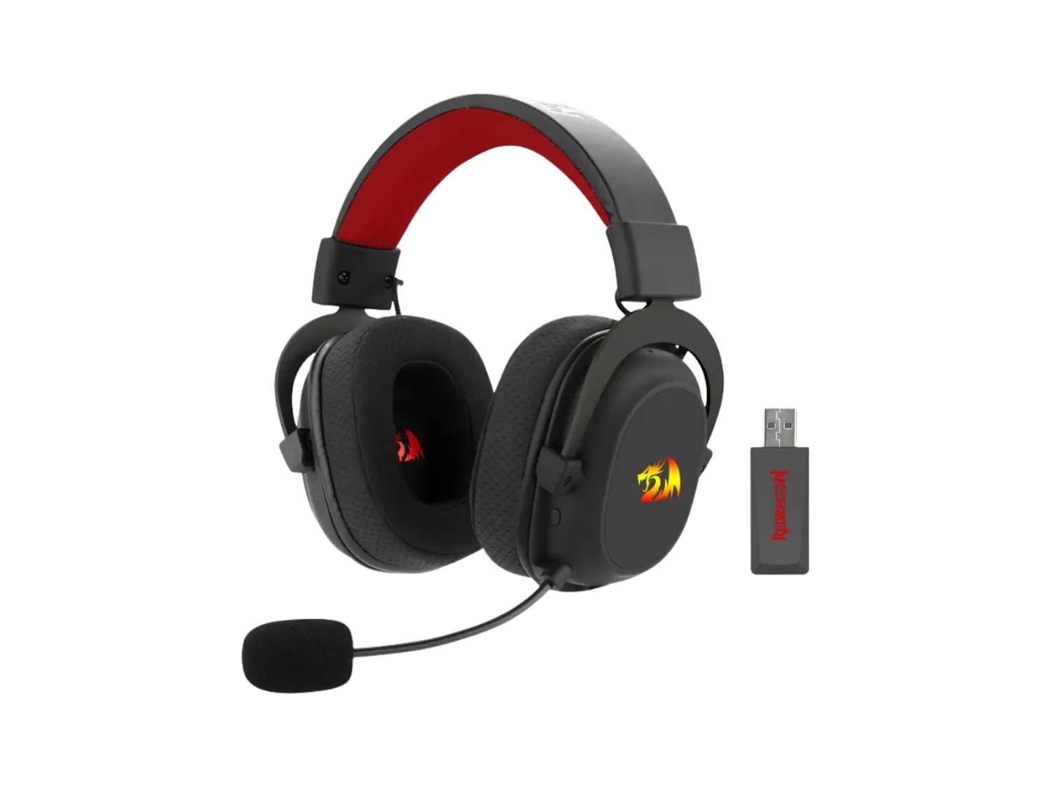 Audífonos Gamer Redragon Zeus H510-PRO Wireless Bluetooth con Micrófono Negro 1
