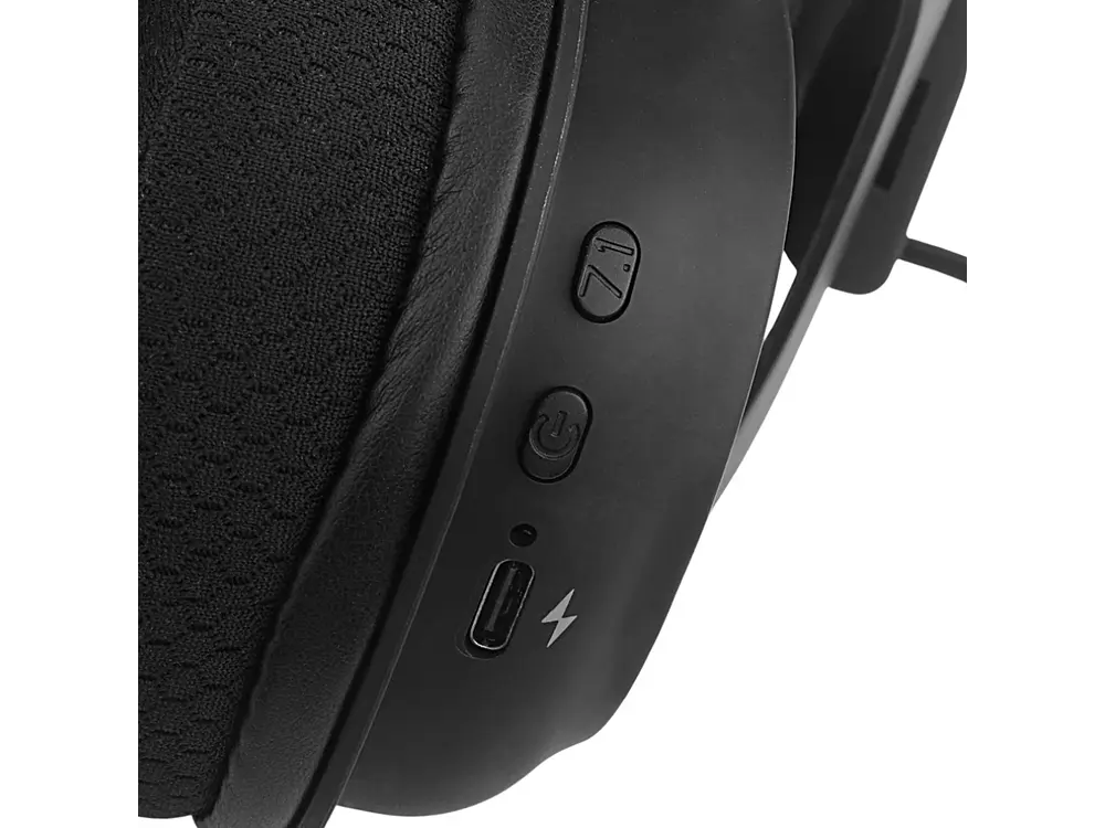 Audífonos Gamer Redragon Zeus H510-PRO Wireless Bluetooth con Micrófono Negro 6