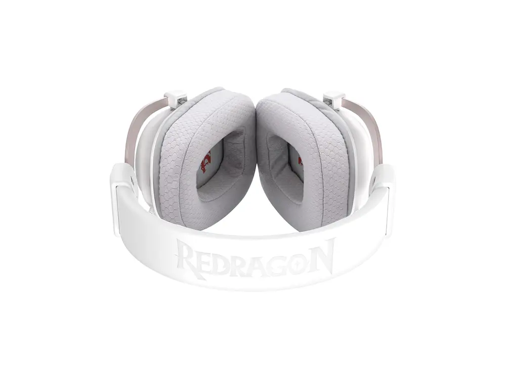 Audífonos Gamer Redragon Zeus H510-PRO Wireless Bluetooth con Micrófono Blanco 5