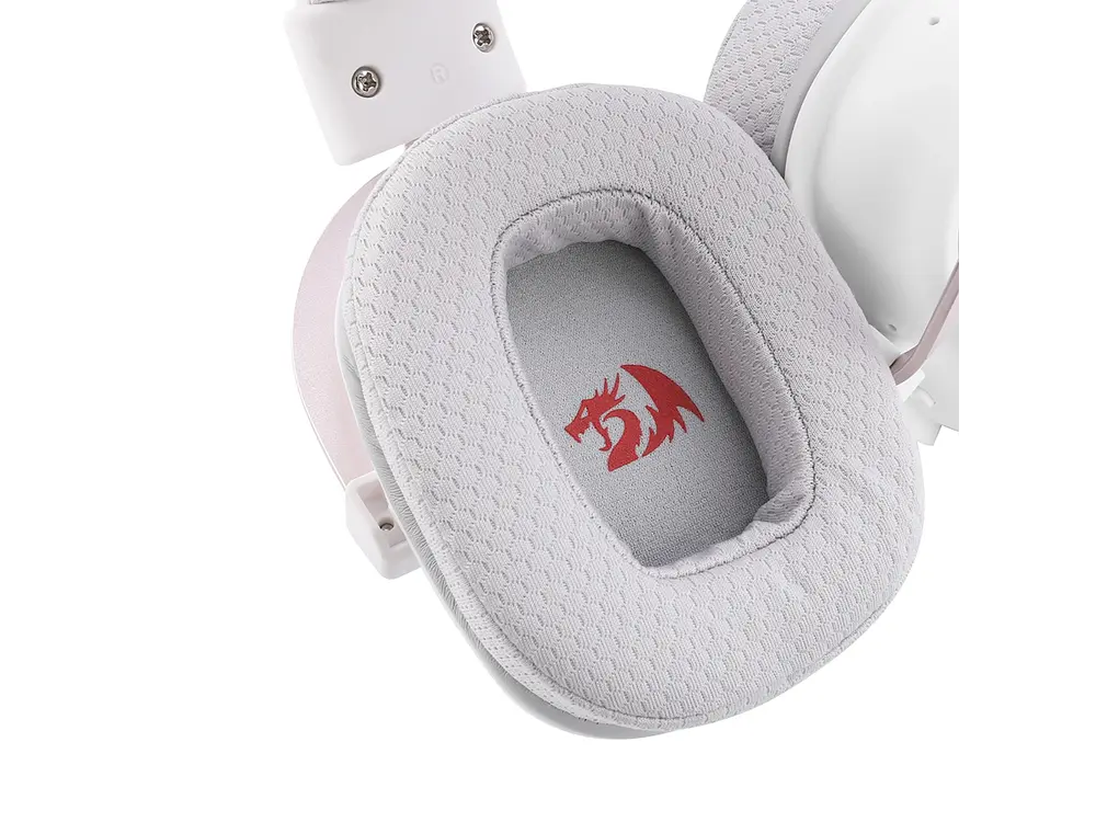 Audífonos Gamer Redragon Zeus H510-PRO Wireless Bluetooth con Micrófono Blanco 6