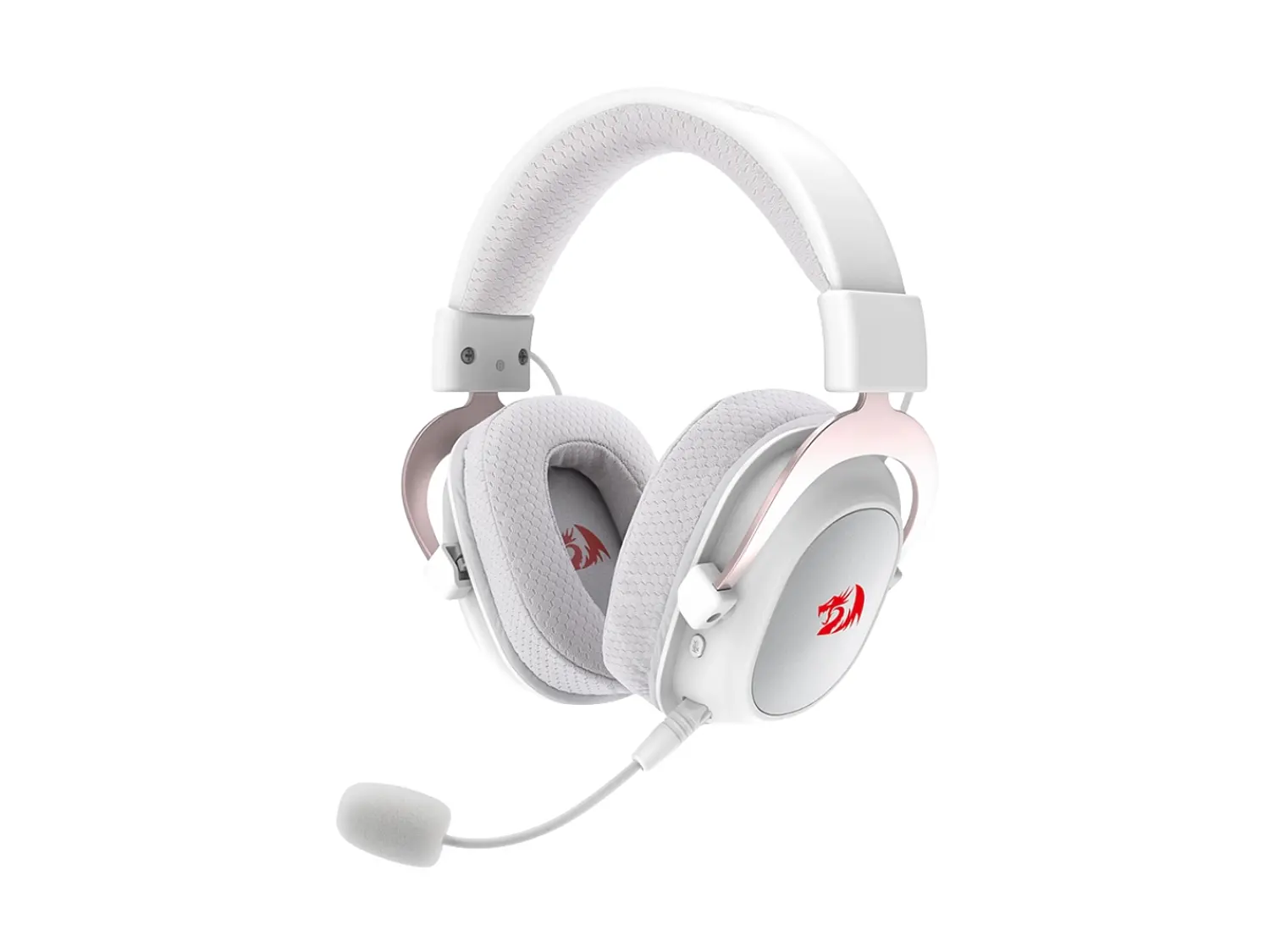 Audífonos Gamer Redragon Zeus H510-PRO Wireless Bluetooth con Micrófono Blanco 1