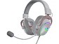 Audífonos Gamer Redragon Zeus X H510 Rgb Color Blanco - Miniatura 1