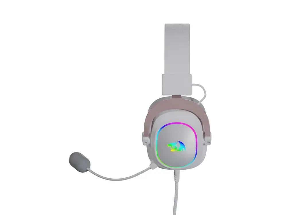 Audífonos Gamer Redragon Zeus X H510 Rgb Color Blanco 2