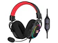 Audífonos Gamer Redragon Zeus X H510 Rgb Color Negro - Miniatura 1