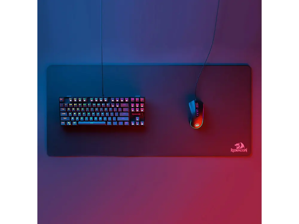 Mouse Pad Gamer Redragon P032 Flick XL 90 cm x 40 cm x 4 mm (Negro) 4