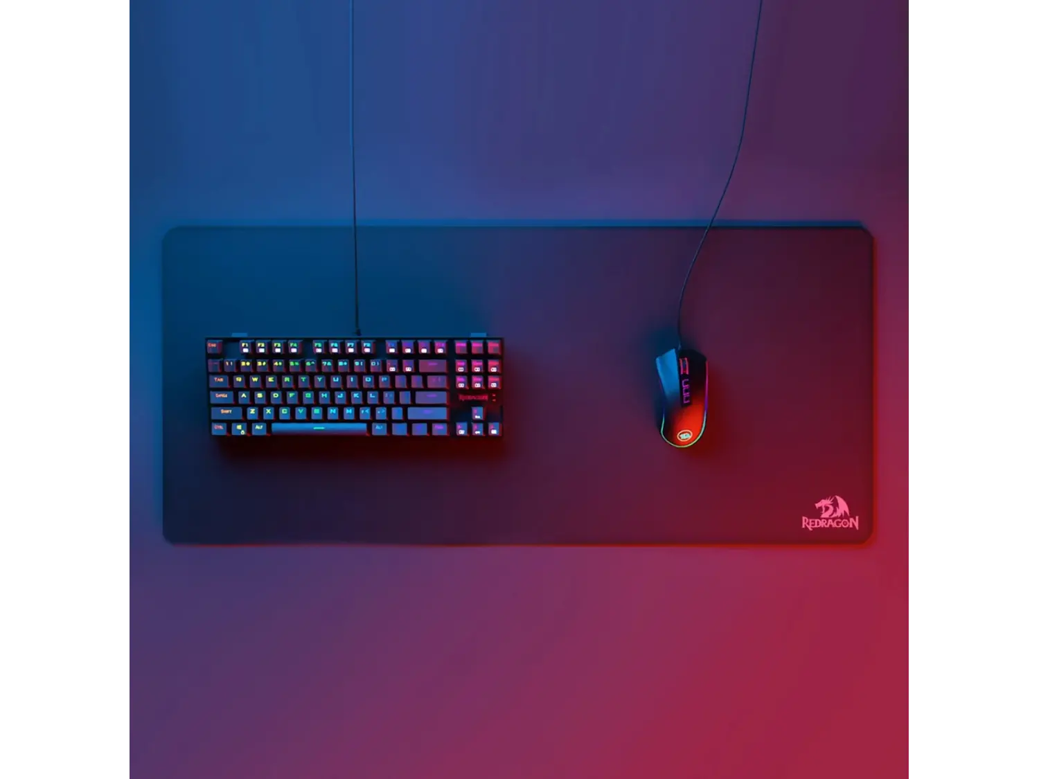 Mouse Pad Gamer Redragon P032 Flick XL 90 cm x 40 cm x 4 mm (Negro) 4