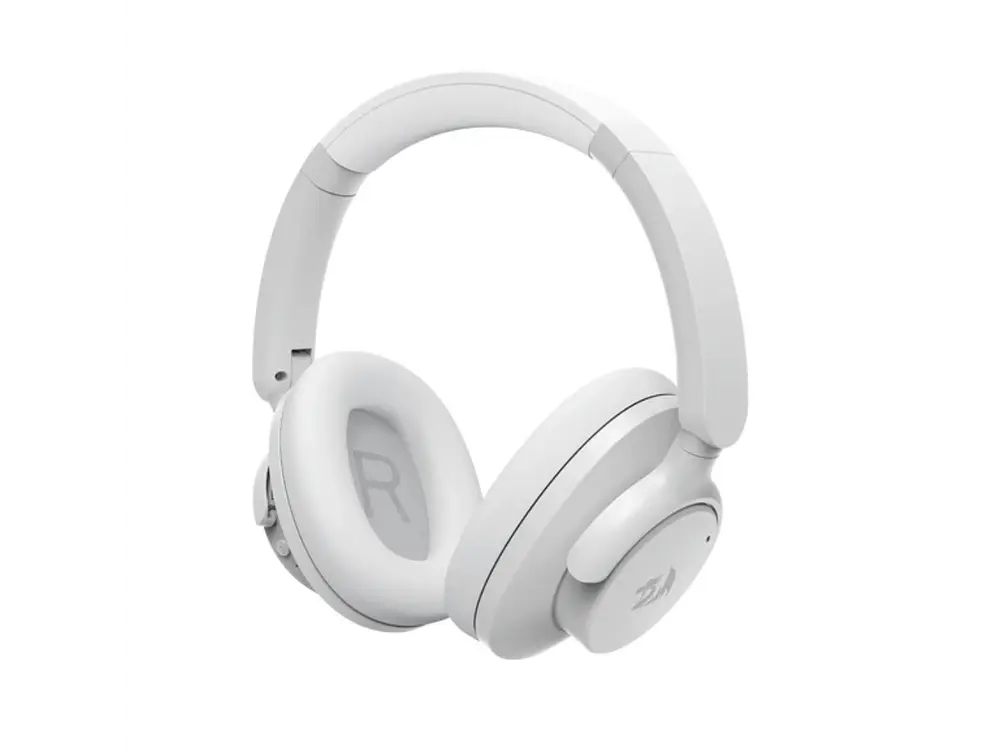 Audífonos Inalámbricos Redragon VibeCore H610 ANC, Bluetooth, 3.5mm, USB-C, PC, PS5, NSW, Blanco 1