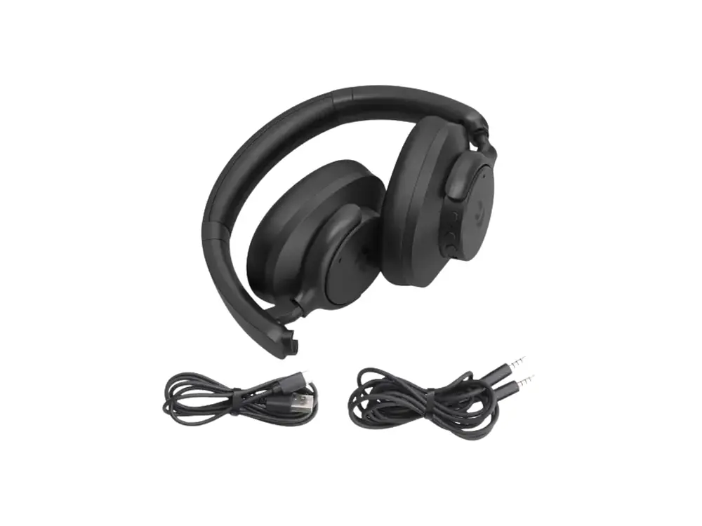 Audífonos Inalámbricos Redragon VibeCore H610 ANC, Bluetooth, 3.5mm, USB-C, PC, PS5, NSW, Negro 3