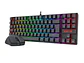 Kit Gamer Redragon S145 Kumara K552 RGB 80% Español (ES) + Mouse KING M724 Pixart 3327 Negro - Miniatura 3