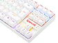 Teclado Gamer Mecánico Redragon Kumara K552W, Rainbow, Color Blanco, Español - Miniatura 3