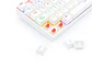 Teclado Gamer Mecánico Redragon Kumara K552W, Rainbow, Color Blanco, Español - Miniatura 4