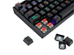 Teclado Gamer Mecánico Redragon Kumara K552, Rainbow, Color Negro, Español - Miniatura 3