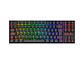 Teclado Gamer Mecánico Redragon Kumara K552RGB-1, Color Negro, Español - Miniatura 1