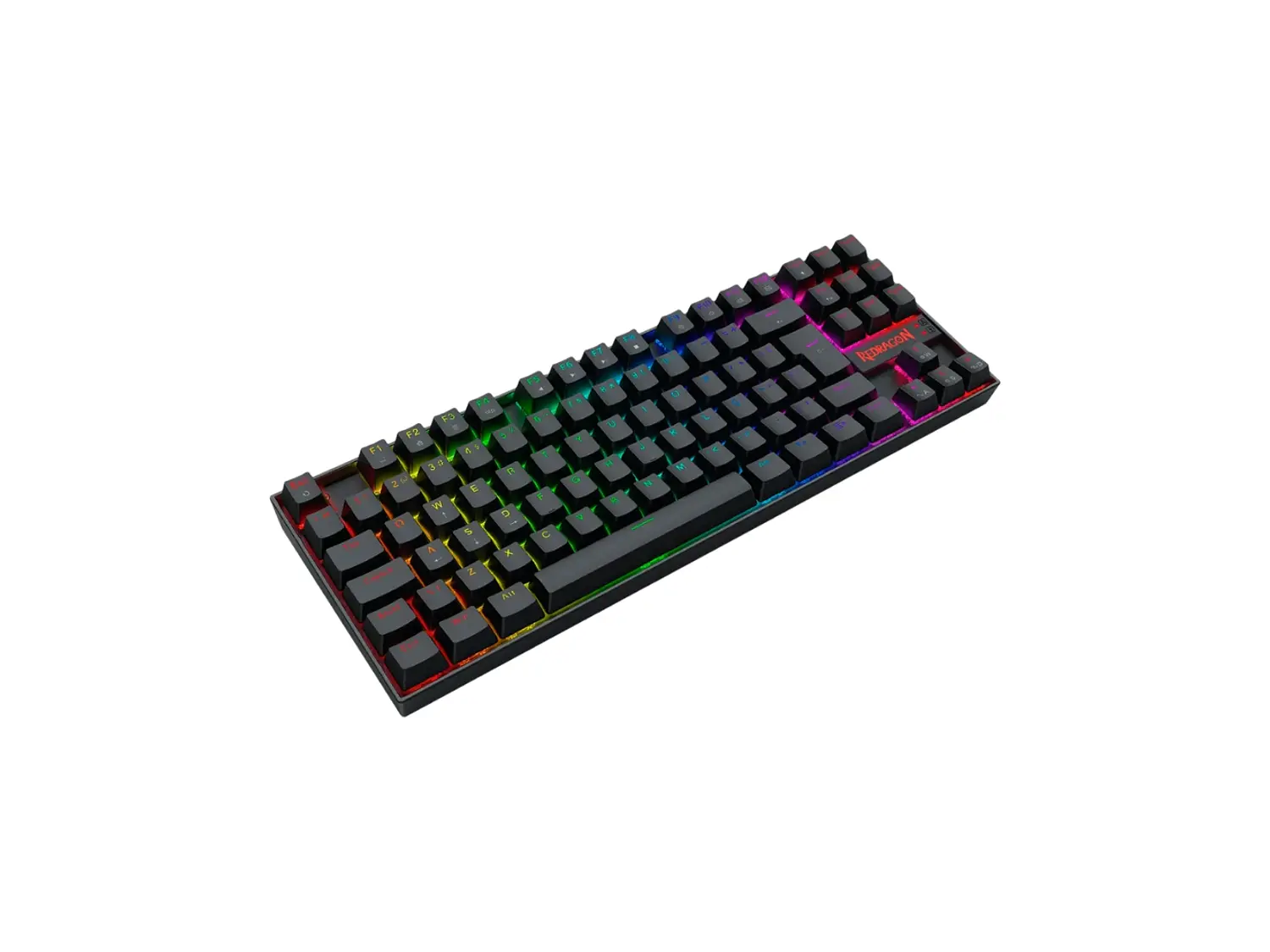 Teclado Gamer Mecánico Redragon Kumara K552RGB-1, Color Negro, Español 3