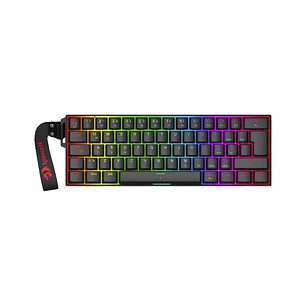 Teclado Gamer Magnético Redragon Fizz K617 Rgb, Español