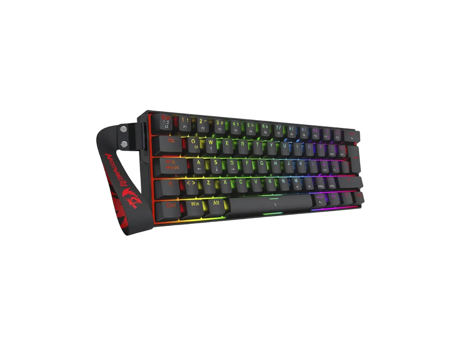 Teclado Gamer Magnético Redragon Fizz K617 Rgb, Español 2