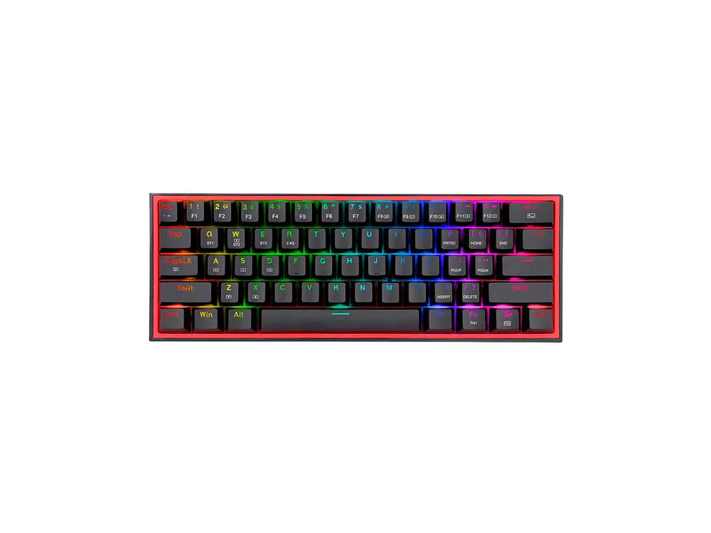 Teclado Gamer Redragon Fizz K617 PRO Rgb, Wireless, Español, Wireless 1