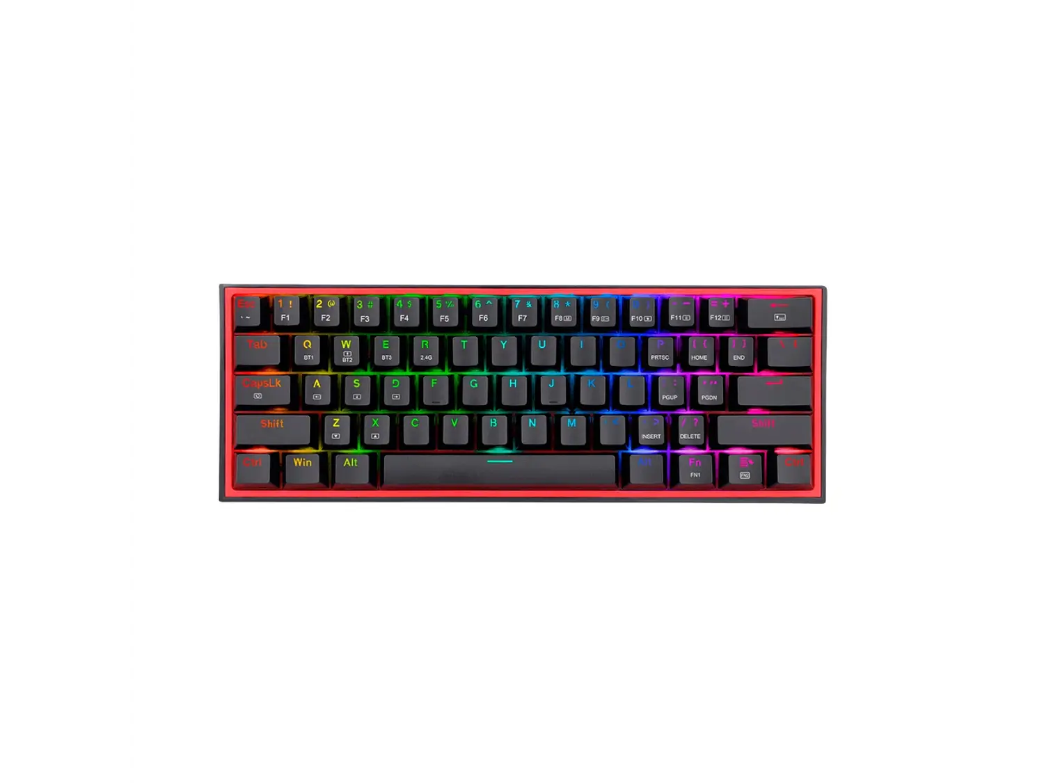 Teclado Gamer Redragon Fizz K617 PRO Rgb, Wireless, Español, Wireless 1