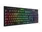 Teclado Gamer Inalámbrico Redragon HORUS K618, Mecanico, Switch Red, Color Negro - Miniatura 3