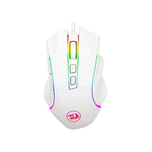 Mouse Gamer Redragon Griffin M607W, 7200 Dpi, Color Blanco