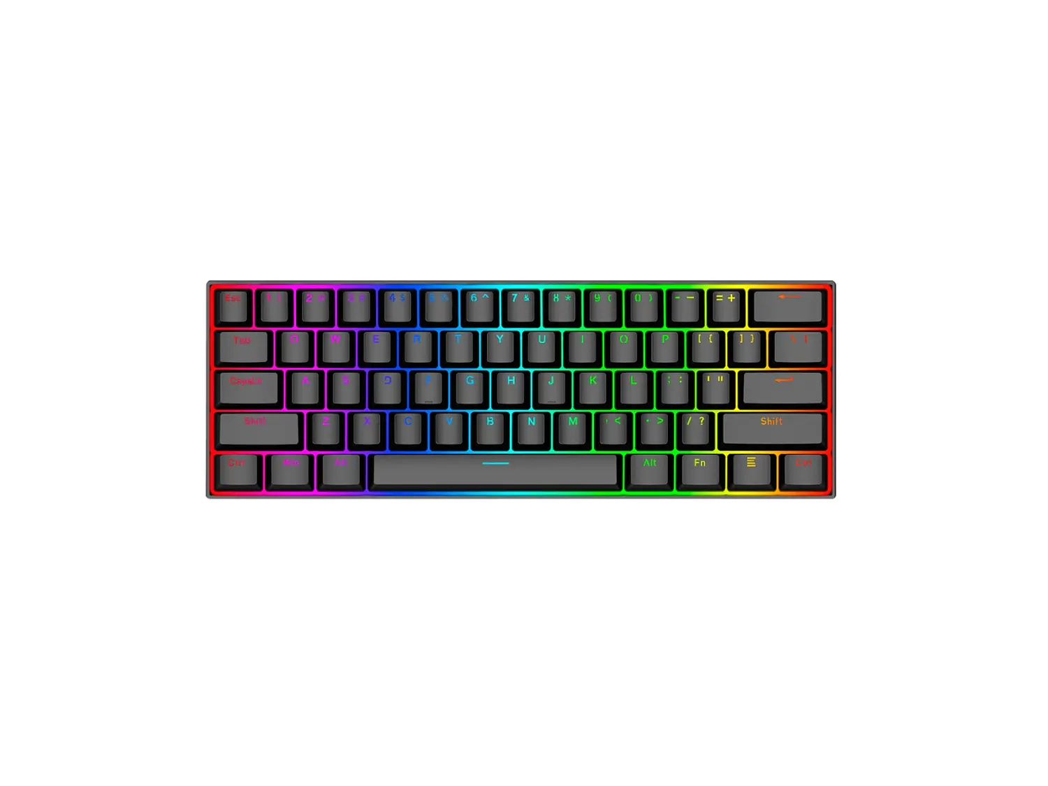 Teclado Redragon Dragonborn K630RGB Brown Black Español 1