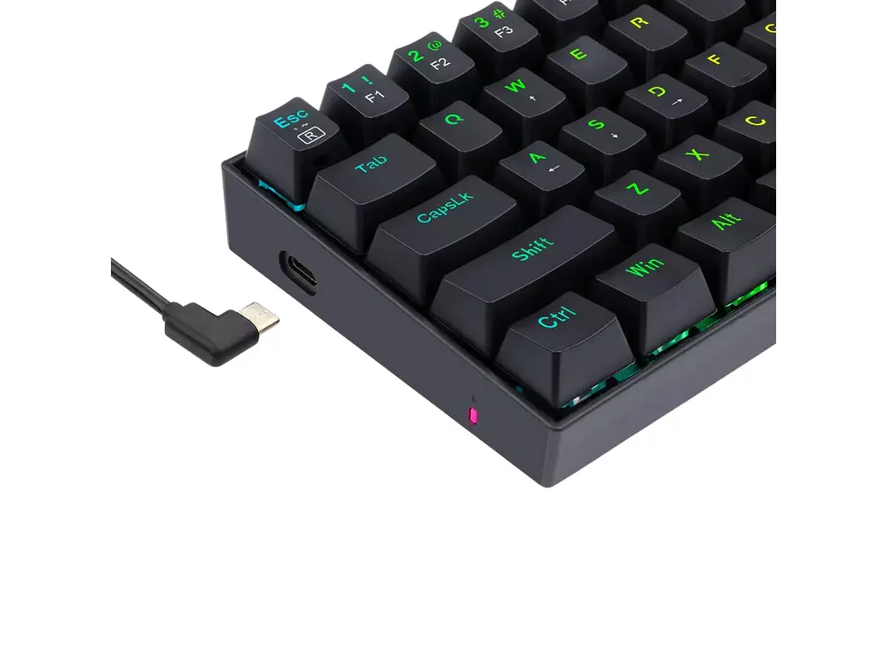 Teclado Redragon Dragonborn K630RGB Brown Black Español 3